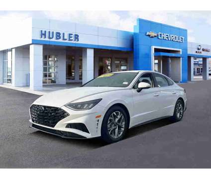2021UsedHyundaiUsedSonataUsed2.5L is a White 2021 Hyundai Sonata Car for Sale in Bedford IN