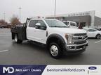 2018 Ford F-550 White, 80K miles