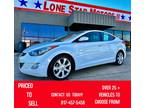 $Cash Car$ 2013 Hyundai Elantra Gls; Limited 4 Door Sedan