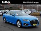 2022 Audi A4 Blue, 23K miles