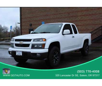 2011 Chevrolet Colorado Extended Cab for sale is a White 2011 Chevrolet Colorado Car for Sale in Salem OR