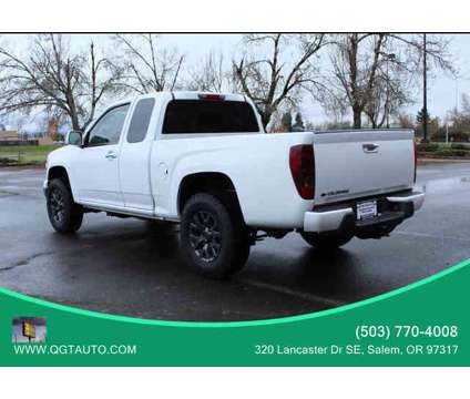 2011 Chevrolet Colorado Extended Cab for sale is a White 2011 Chevrolet Colorado Car for Sale in Salem OR