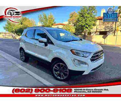 2020 Ford EcoSport for sale is a White 2020 Ford EcoSport Car for Sale in Phoenix AZ