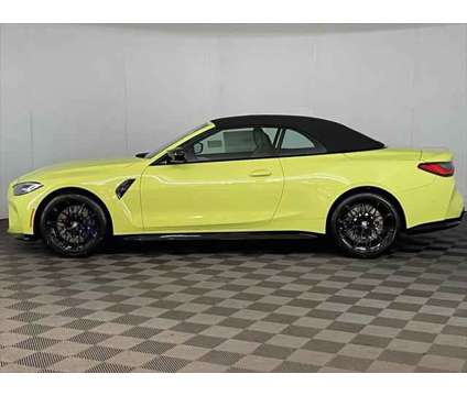 2024 BMW M4 Competition xDrive is a Yellow 2024 BMW M4 Convertible in Shrewsbury MA