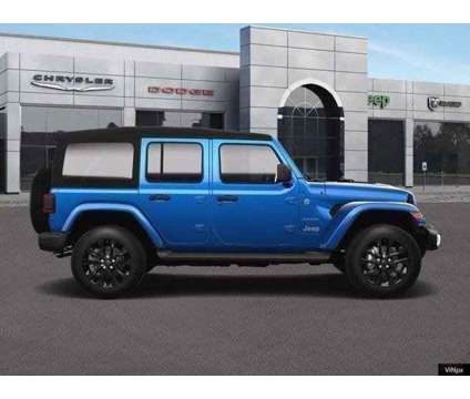 2024 Jeep Wrangler 4xe Sahara is a Blue 2024 Jeep Wrangler Car for Sale in Somerville NJ