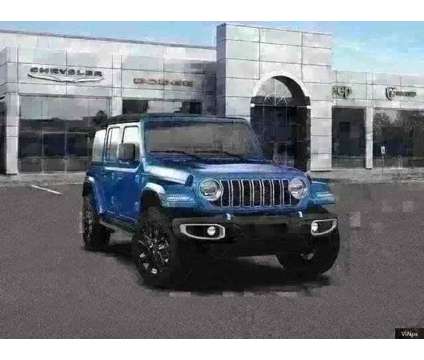 2024 Jeep Wrangler 4xe Sahara is a Blue 2024 Jeep Wrangler Car for Sale in Somerville NJ