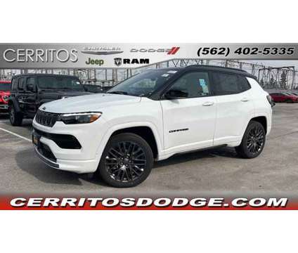 2024 Jeep Compass Limited is a White 2024 Jeep Compass Limited Car for Sale in Cerritos CA