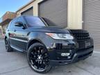 2017 Land Rover Range Rover Sport HSE AWD Black,