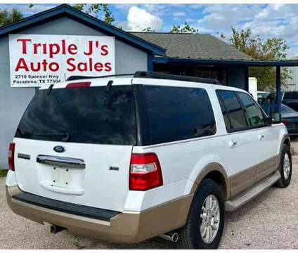 2011 Ford Expedition EL for sale is a White 2011 Ford Expedition EL Car for Sale in Pasadena TX