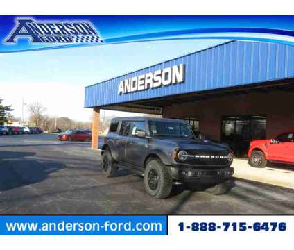 2023NewFordNewBroncoNew4 Door Advanced 4x4 is a Grey 2023 Ford Bronco Car for Sale in Clinton IL