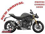 2024 Triumph Speed Triple 1200 RS Matte Silver Ice Motorcycle for Sale