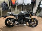 2024 Triumph Speed Triple 1200 RS Matte Silver Ice Motorcycle for Sale