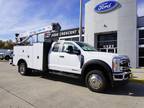 2023 Ford F-550 White, 27 miles