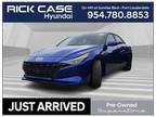 2023 Hyundai Elantra Hybrid Blue