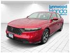 2024 Honda Accord Hybrid Red, new