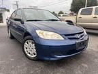 2005 Honda Civic LX 4dr Sedan Blue,