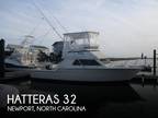 1987 Hatteras 32 Flybridge Fisherman Boat for Sale