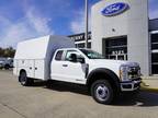2023 Ford F-550 White, 83 miles