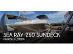 Sea Ray 260 Sundeck Deck Boats 2008