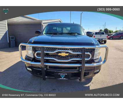 2011 Chevrolet Silverado 1500 Extended Cab for sale is a Black 2011 Chevrolet Silverado 1500 Extended Cab Car for Sale in Commerce City CO