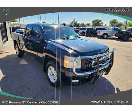 2011 Chevrolet Silverado 1500 Extended Cab for sale is a Black 2011 Chevrolet Silverado 1500 Extended Cab Car for Sale in Commerce City CO
