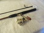 Shakespeare Ugly Stik Rod & Reel - 5'6'' 2 piece SPL 1101 & Sigma 200A Reel