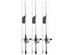 (Lot of 3) 13 Fishing Intent Gts 2.0 6'10" Med Light 2pc Spinning Combo Sc610