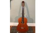 Aria A554 Vintage Classical Guitar Figured Rosewood Back and Sides MIJ w/ Case