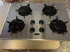Thermador Cooktop 1993 Vintage SGN 30S Range 4 Burner Gas / Propane Made In USA
