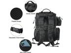 Large Fishing Backpack with Cooler Waterproof Rod Holder Storage Bag Gear