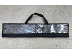 TACKLEWORKS Spreader Bar Bag 30" x 6" Lure Dredge Storage - Black