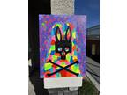 The Famous Psycho Bunny Inspired Street Art