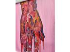 Corbellic Abstract 14x11 Framed Bloody Mary Home Bedroom Halloween Decor Pop Art