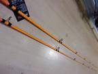 2 ABU GARCIA MAX STX 7 foot CASTING RODS one medium, one medium heavy