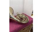 CG Conn 8D Double French Horn Good Condition Nickel Silver