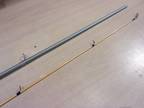 ALL STAR PANFISH CRAPPIE JIG SPINNING ROD 10 foot length Light power