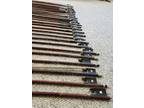 Huge Lot Of 28 Antique 4/4 Violin Bows Some Marked, Parts Or Repair