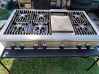 Thermador 48" Pro Series Gas Rangetop With 6 Star Burners & Griddle - PSC486GDZS