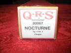 Nocturne (Chopin Op. 9 No. 2) - QRS Piano Roll #80067: Hear It Play!