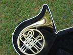 RARE 3/4 SIZE HOLTON 651 French Horn UNUSED DISINFECTED + Case MOUTHPIECE