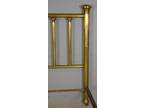 Antique Victorian Brass Poster Bed #21896