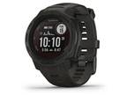 Garmin Instinct Rugged Solar GPS Watch Graphite - Free 2 Day 010-02293-10