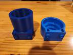 The Duce Cup - Enhanced fish finder transducer cup - Blue pack