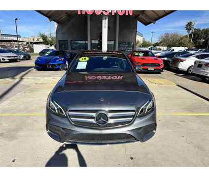 2018 Mercedes-Benz E-Class for sale is a Grey 2018 Mercedes-Benz E Class Car for Sale in Houston TX