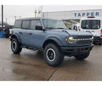 2023 Ford Bronco is a Blue, Grey 2023 Ford Bronco Car for Sale in Paw Paw MI