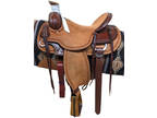 15.5" New Billy Cook Western Will James Ranch Saddle 102172