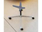 Vintage Herman Miller Eames aluminum PACC chair swivel rolling base