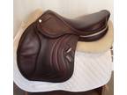 17.5" CWD Mademoiselle 2Gs Saddle - Full Buffalo - 2018 - 3L Flaps - SE32 - 4.5"