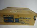 DENON DCD 1500 II Vintage CD Player W/ Remote & Original Box ~ NICE !