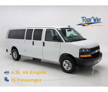 Used 2023 CHEVROLET G3500 EXPRESS EXTENDED For Sale is a White 2023 Chevrolet 3500 Model Van in New Holland PA